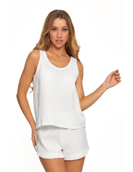 Piżama damska muślinowa dwuczęściowy komplet - produkt 2