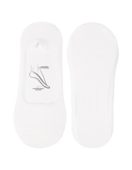 Skarpetki damskie stopki laserowo cięte antypoślizgowe 4-pak  - produkt 2