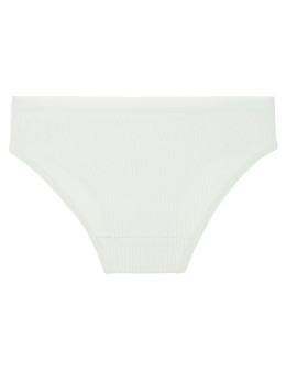 Majtki figi bawełniane dziewczęce w prążek 4-pak - produkt 2