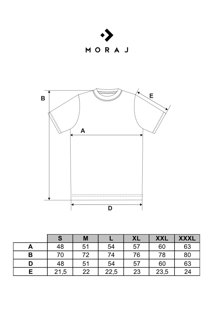 Koszulka męska T-shirt bawełniany z haftem motocykla