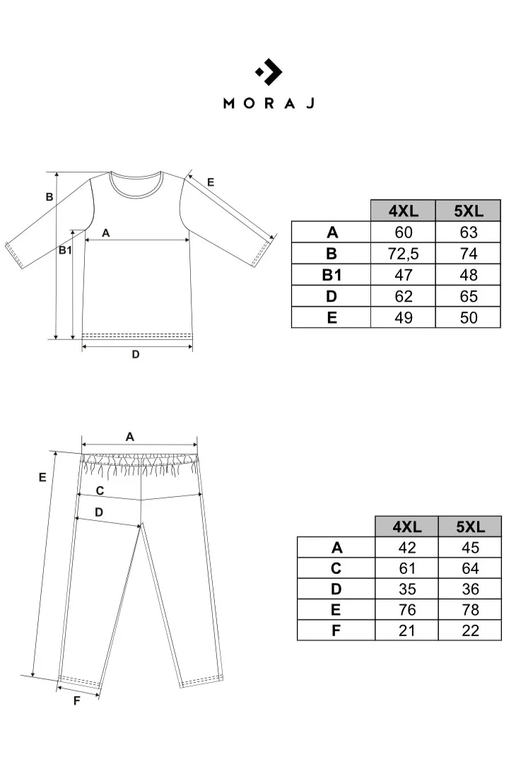 Damska piżama rękaw 3/4 spodnie w kwiatowym wzorze Plus Size Damska piżama rękaw 3/4 spodnie w kwiatowym wzorze Plus Size