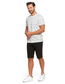 Męska koszulka bawełniana z marynistycznym nadrukiem - produkt 2