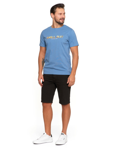 Koszulki, topy, koszule - T-shirt męski bawełniany z nadrukiem JEANS - produkt 2