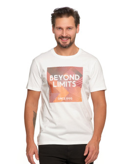 Koszulka męska T-shirt bawełniany z nadrukiem