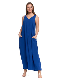 Damska sukienka maxi letnia o luźnym kroju