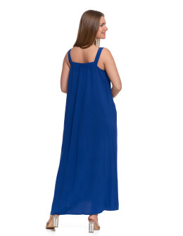 Damska sukienka maxi letnia o luźnym kroju  - produkt 2