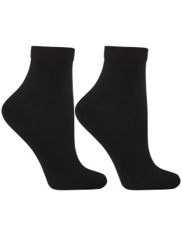 Damskie skarpetki za kostkę z wzorem panterki 3-pak  - produkt 2