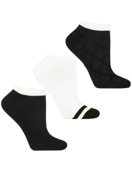 Damskie skarpetki stopki 3-pak