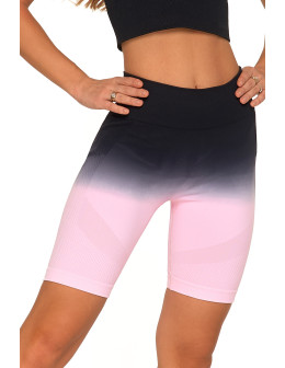 Legginsy bezszwowe damskie kolarki push-up