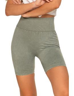 Legginsy kolarki damskie z wysokim stanem i efektem push-up