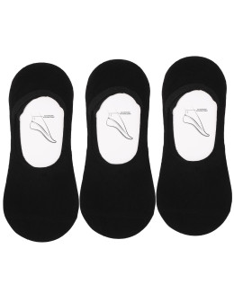 Męskie skarpetki stopki niskie 3-pak