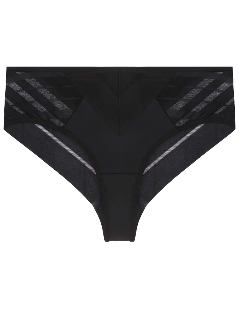 Majtki figi - Majtki damskie figi bikini z bezszwowym wykończeniem 6-pak WIELOKOLOROWY - produkt moraj.pl 4