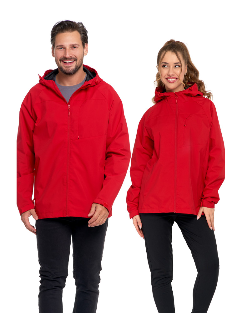 Odzież wierzchnia - Kurtka przejściowa unisex przeciwdeszczowa CZERWONY - produkt moraj.pl 1