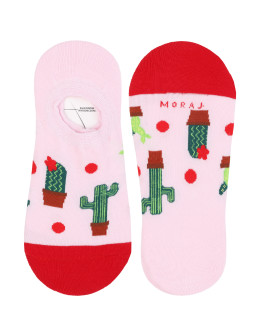 Damskie skarpetki niskie stopki w kaktusy 3-pak - produkt 2