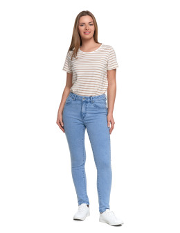 Damskie spodnie skinny jeansowe rurki