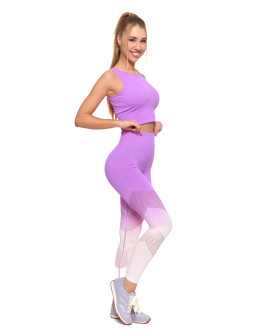 Legginsy damskie push-up z wysokim stanem sportowe  - produkt 2