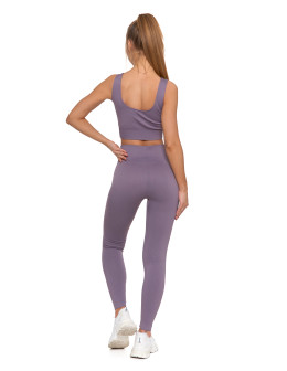 Krótki top sportowy prążkowany  - produkt 2