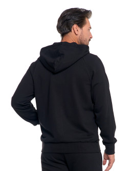 Męska bluza dresowa z kapturem rozpinana  - produkt 2