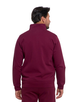 Męska bluza dresowa ze stójką i zamkiem  - produkt 2