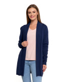 Kardigan damski sweter z długimi rekawami