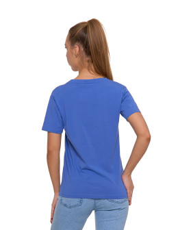 Koszulka damska bawełna Premium T-shirt dekolt w serek  - produkt 2