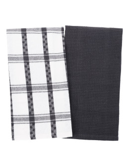 Zestaw ścierek kuchennych bawełnianych 2-pak