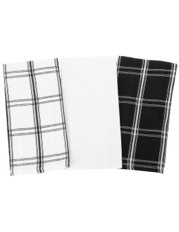 Ręczniki kuchenne ścierki bawełniane 3-pak