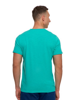 T-shirt męski basic z bawełny slub  - produkt 2