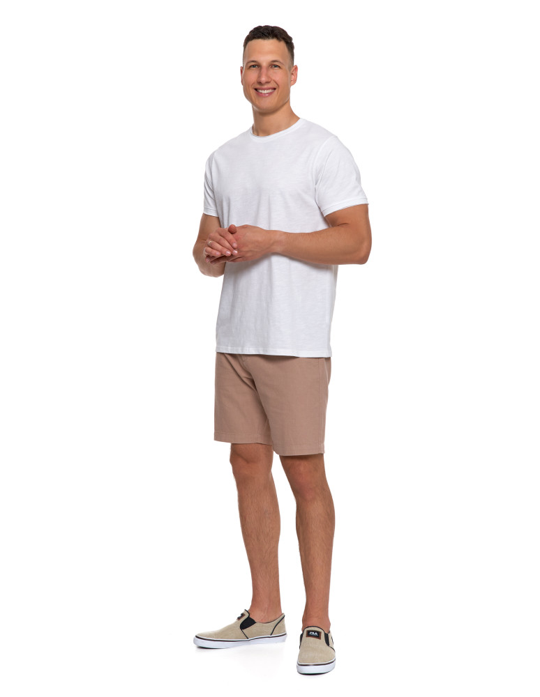 Koszulki, topy, koszule - Męski T-shirt z bawełny 100% klasyczny BIAŁY - produkt moraj.pl 6