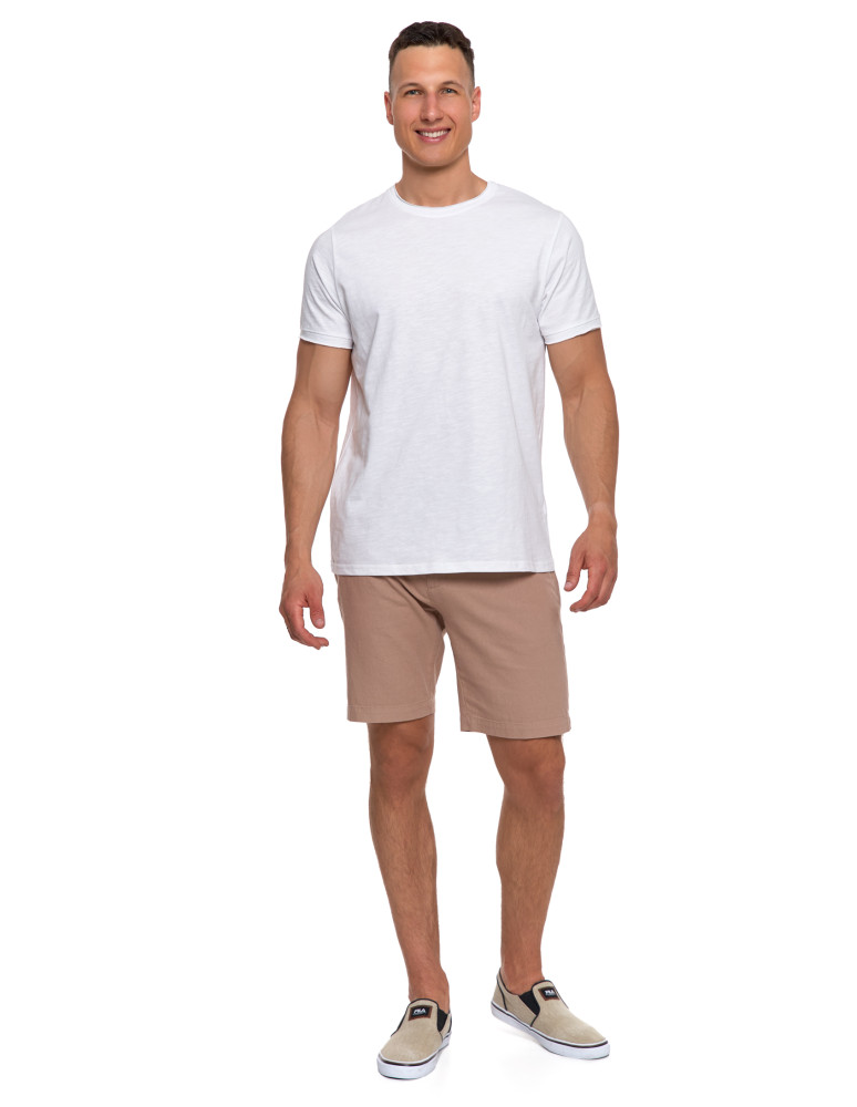 Koszulki, topy, koszule - Męski T-shirt z bawełny 100% klasyczny BIAŁY - produkt moraj.pl 7