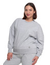 Bluza damska dresowa SZARY