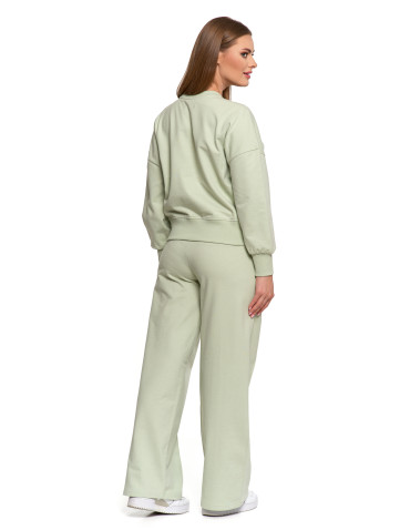 Bluzy - Bluza damska dresowa ZIELONY - produkt 3