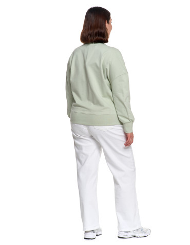 Bluzy - Bluza damska dresowa ZIELONY - produkt 8