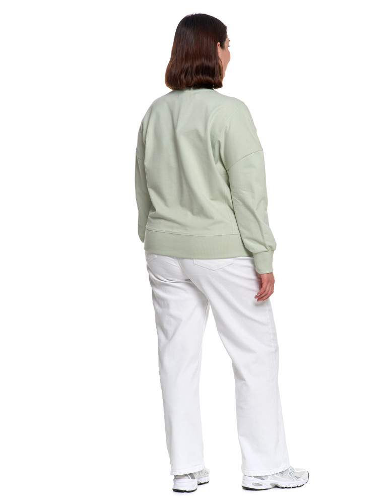 Bluzy - Bluza damska dresowa ZIELONY - produkt moraj.pl 8