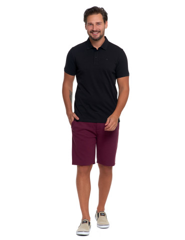 Polo - Męska koszulka polo z bawełny CZARNY - produkt 5