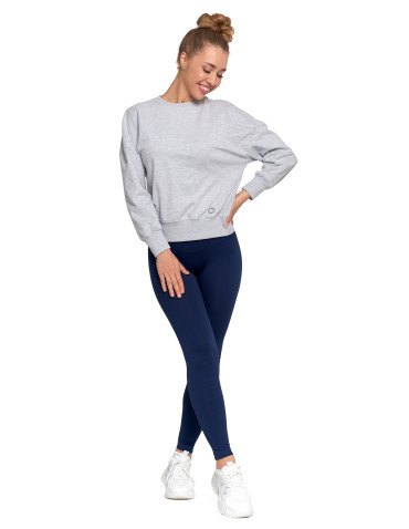 Bluzy - Bluza damska dresowa SZARY - produkt 11
