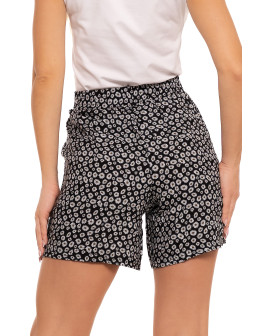 Damskie szorty wiskozowe z kieszeniami  - produkt 2