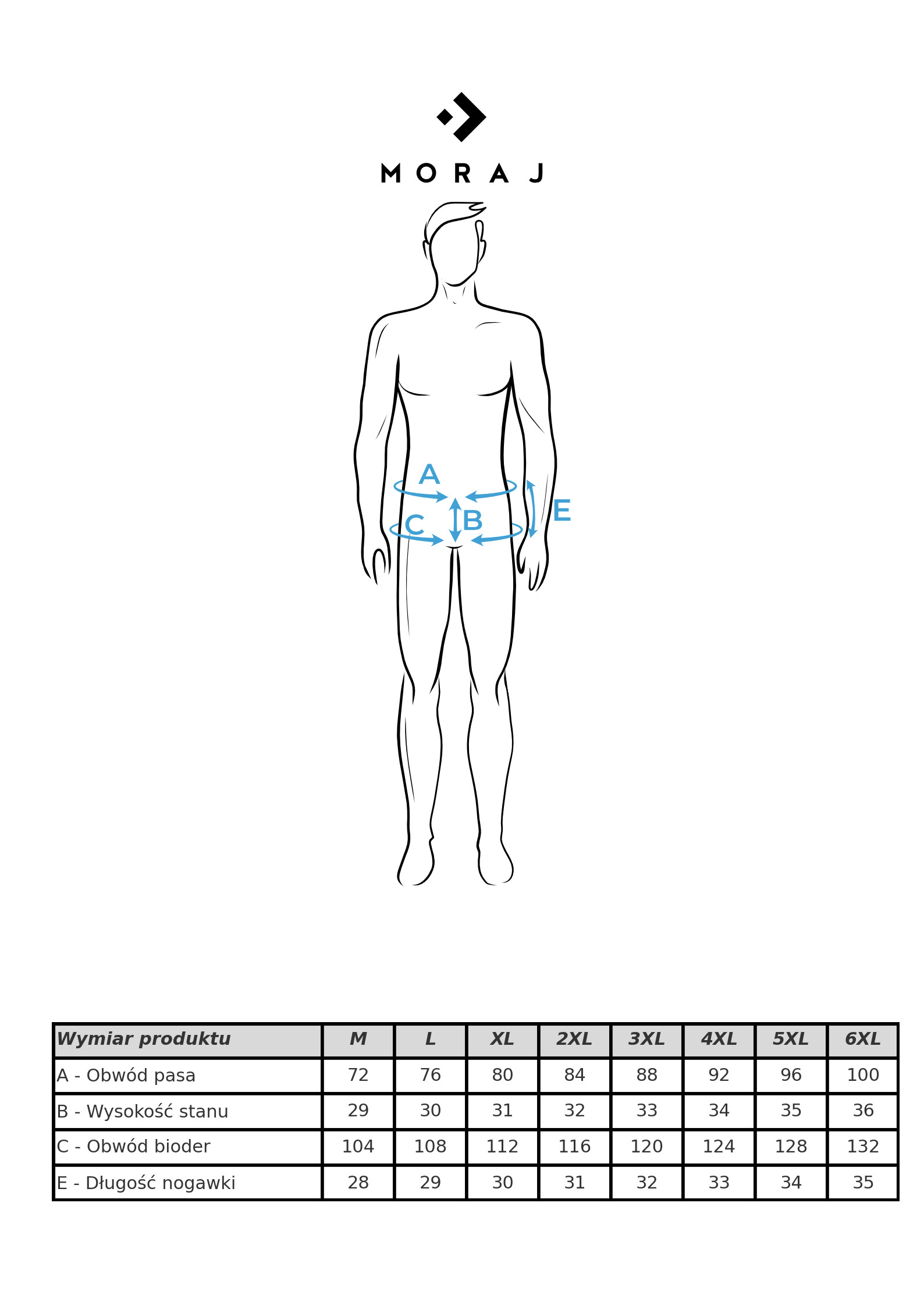 Majtki męskie bokserki luźne Plus Size wzór geometryczny