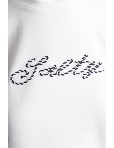 Koszulki i topy - Koszulka damska z krótkim rekawem T-shirt regular BIAŁY - produkt 3