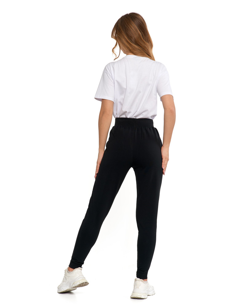Spodnie - Spodnie damskie dresowe basic CZARNY - produkt moraj.pl 3
