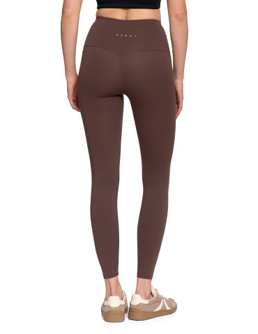 Legginsy - Legginsy damskie sportowe funkcyjne z wysokim stanem MOKKA - produkt 4