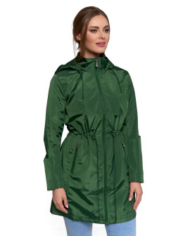 Kurtka parka damska przejściowa z kapturem  - produkt 2