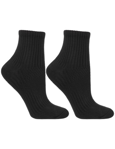 Za kostkę - Zaawansowane skarpety sportowe unisex za kostkę CZARNY - produkt 1