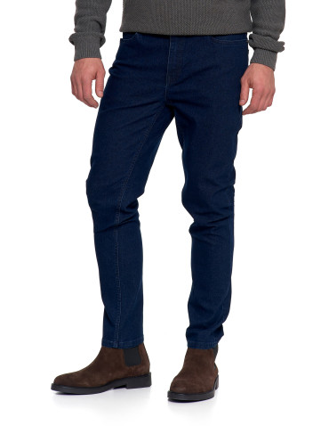 Spodnie - Spodnie męskie jeansy proste nogawki JEANS - produkt 5