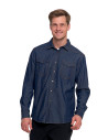 Koszula męska jeansowa denim klasyczna JEANS