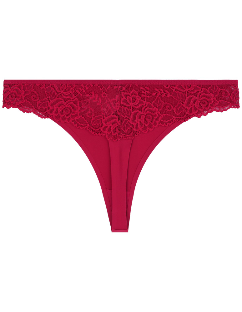 Stringi - Majtki stringi damskie z koronką 6-pak WIELOKOLOROWY - produkt moraj.pl 2