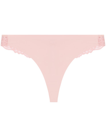 Stringi - Majtki stringi damskie z koronką 6-pak WIELOKOLOROWY - produkt 5