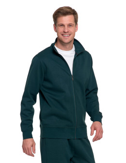 Męska bluza dresowa ze stójką i zamkiem - produkt 2