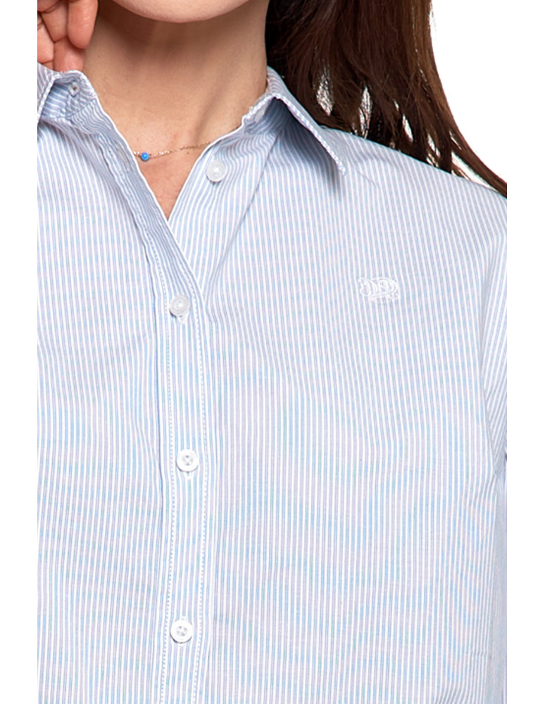 Bluzki i koszule - Koszula damska z długim rękawem bawełniana WZÓR 1  - produkt moraj.pl 6