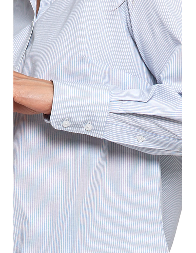 Bluzki i koszule - Koszula damska z długim rękawem bawełniana WZÓR 1  - produkt moraj.pl 7